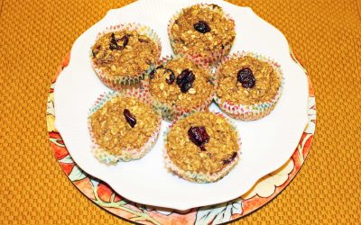 Cranberry & Oats Muffins