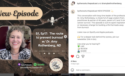 By the Roots Podcast– Interview and Talk on Burnout!