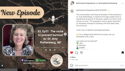 By the Roots Podcast– Interview and Talk on Burnout!